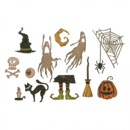 Thinlits Die Set by Tim Holtz - Frightful Things