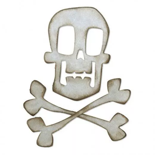 Bigz Die by Tim Holtz - Skull and Crossbones