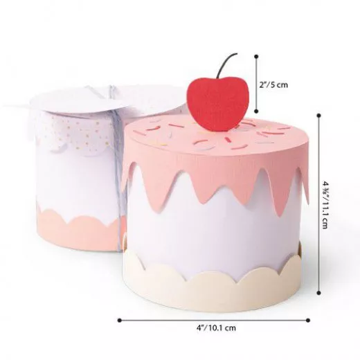 Thinlits Plus Die Set - Cake Box