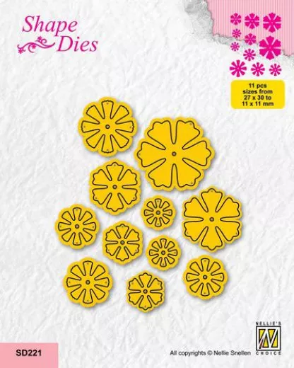 Shape Die Set - kleine Blumen