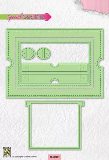 Special Card Die - Sliding card