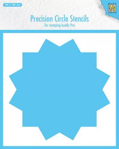 Precision Stencil - 12-Punkt Kreis