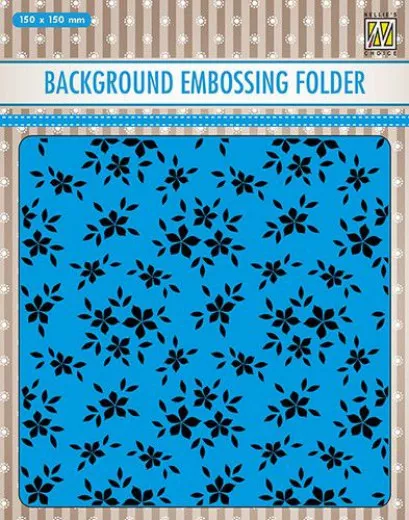 Embossing Folder - Hintergrund Kleine Blumen