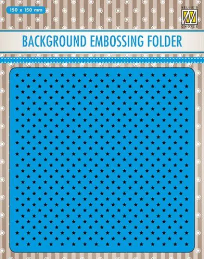 Embossing Folder - Hintergrund kleine Sterned