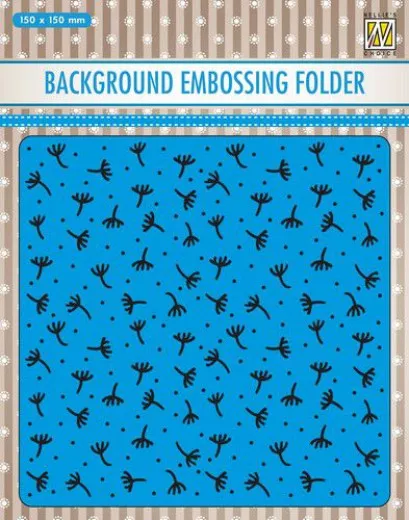 Embossing Folder - Hintergrund Fluff-Flaum