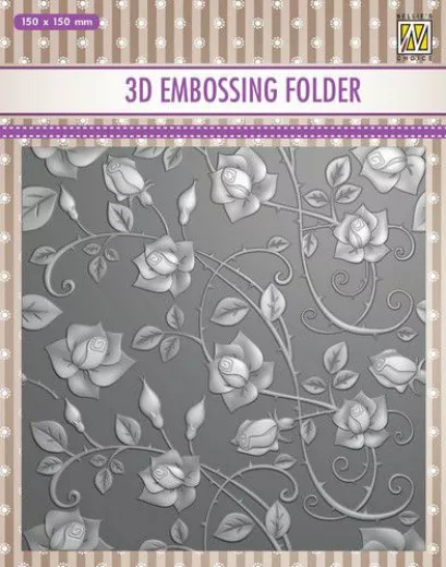 3D Embossing Folder - Rosen