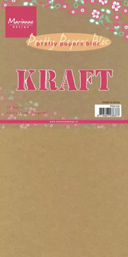 Pretty Paper Bloc - Kraft