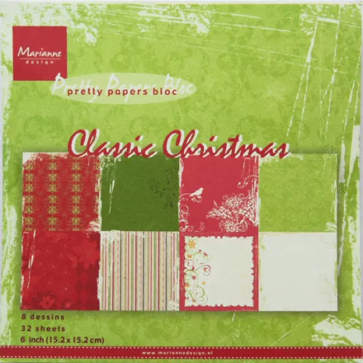 Pretty Paper Bloc - Classic Christmas