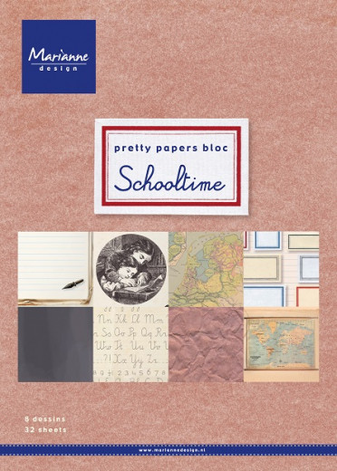 Pretty Paper Bloc - Schooltime