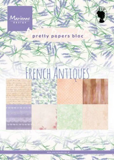 French Antiques Pretty Paper Bloc