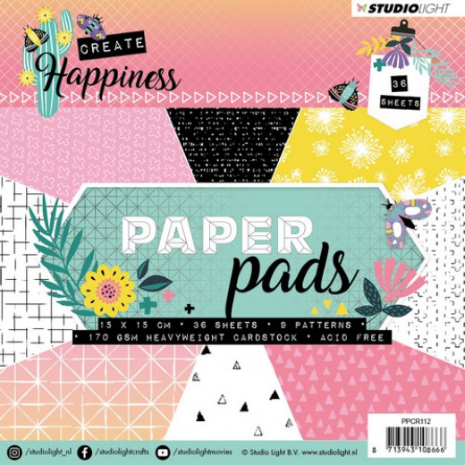 Paper Pad 6x6 - Create Happiness Nr. 112