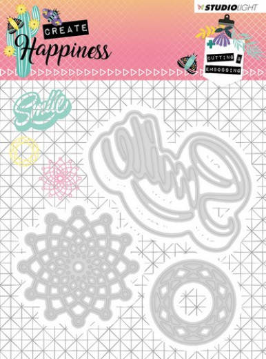 Embossing + Die - Create Happiness Nr. 157