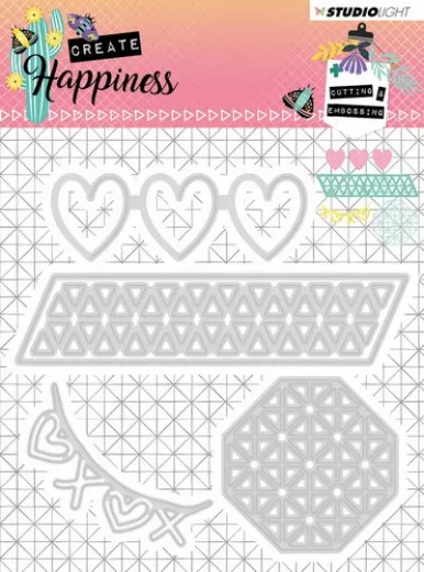 Embossing + Die - Create Happiness Nr. 158