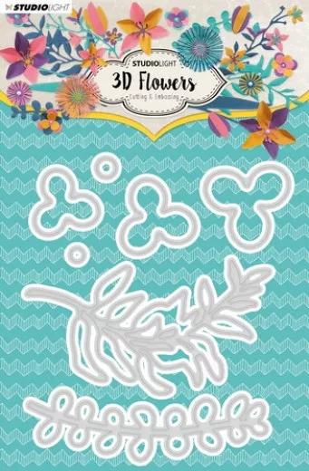 Embossing Die Cut 3D Flower Dies Nr. 179