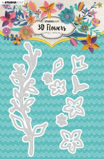 Embossing Die Cut 3D Flower Dies Nr. 181