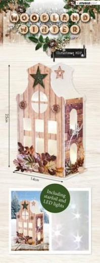 MDF Set - Woodland Winter Lantarn Nr.48