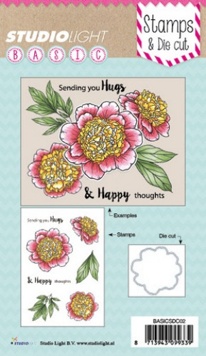 Clear Stamps and Die - sending your hugs (EN)