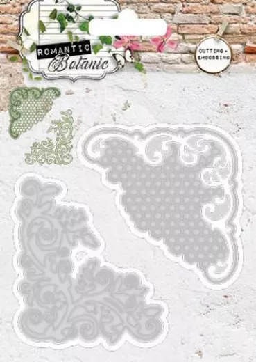 Embossing Die Cut Schablone - Romantic Botanic Nr. 55