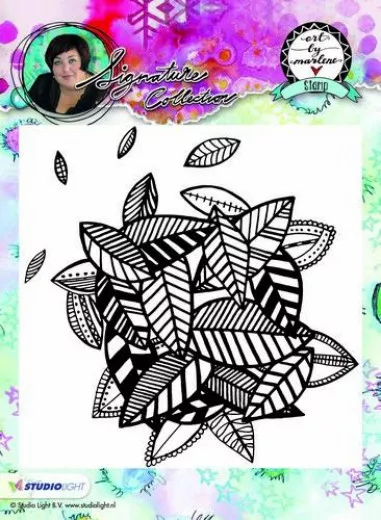 Cling Stamps - Hintergrund Art By Marlene Nr. 10