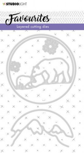 Embossing Die Cut Stencil - Favourites Nr. 297