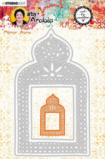 Embossing Die Cut Stencil - Artsy Arabia Nr. 8