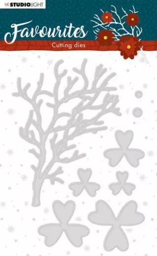 Embossing Die Cut Stencil Winters Favourites Nr. 334