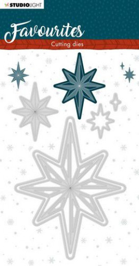 Embossing Die Cut Stencil Winters Favourites Nr. 338