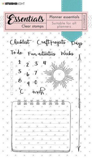 Clear Stamps - Planner Essentials Nr. 512