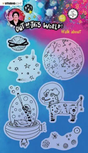 Studio Light Clear Stamps - ABM Out of this World Nr. 69