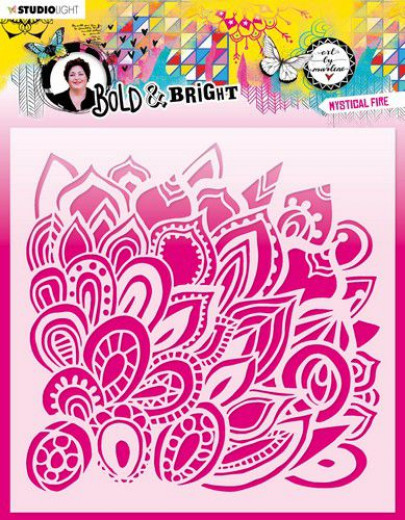 Studio Light Mask Stencil - ABM Bold and Bright Nr. 68