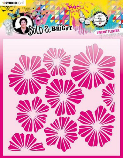 Studio Light Mask Stencil - ABM Bold and Bright Nr. 69