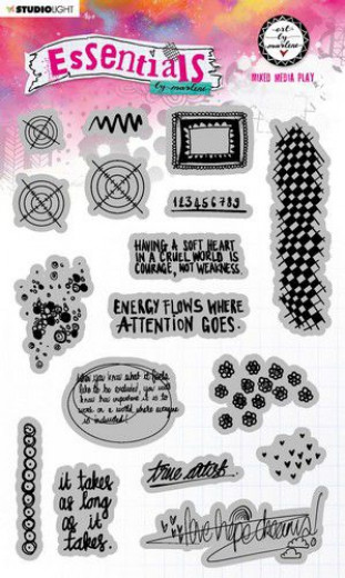 Cling Stamps - ABM Essentials Nr. 131