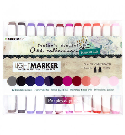 Studio Light Marker Kit - JMA Purples and Pinks Essentials Nr. 3