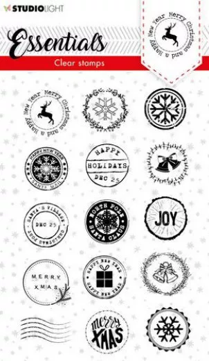 Studio Light Clear Stamps - Christmas Essentials Nr. 92