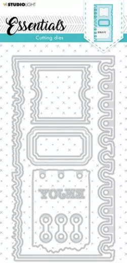 Studio Light Cutting Die - Slimline Essentials Nr. 81