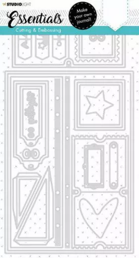 Studio Light Cutting Die - Slimline Journal Essentials Nr. 99