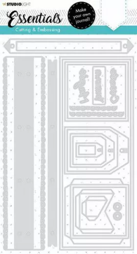 Studio Light Cutting Die - Slimline Journal Essentials Nr. 101