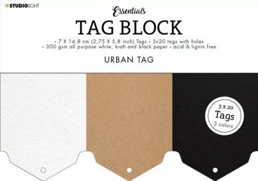 Studio Light Tag Block Essentials Urban Nr. 3