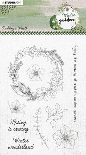 Studio Light Clear Stamps - Winter Garden Nr. 159