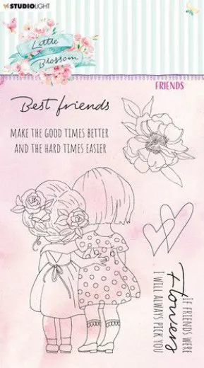 Studio Light Clear Stamps - Little Blossom Nr. 194