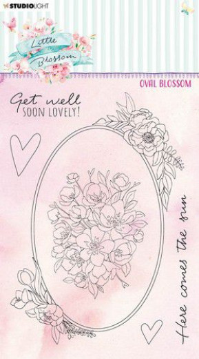 Studio Light Clear Stamps - Little Blossom Nr. 196