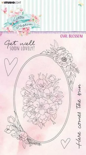 Studio Light Clear Stamps - Little Blossom Nr. 196