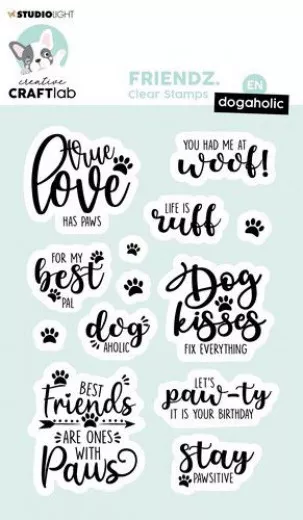 Studio Light Clear Stamps - Friendz Nr. 166