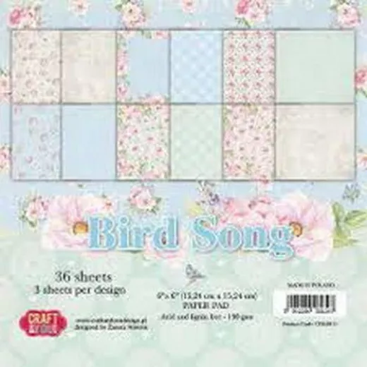 Bird Song 6x6 Paper Pad