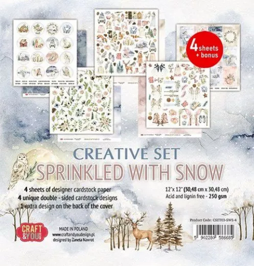 Sprinkled with Snow 12x12 Creative Set