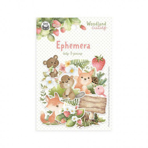 Piatek13 Paper Ephemera Set - Woodland Cuties