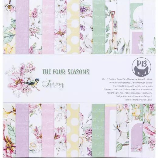 The Four Seasons Spring 12x12 Paper Pad