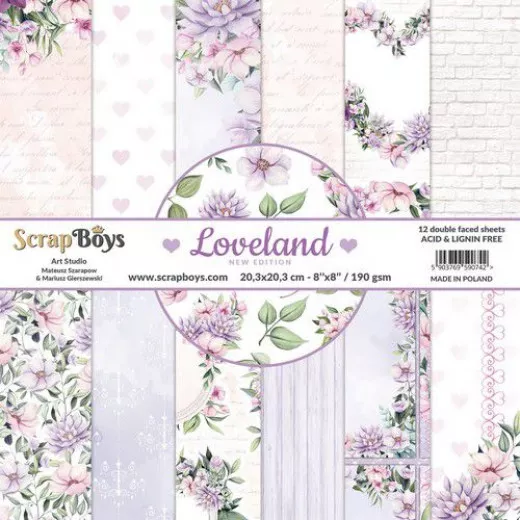 ScrapBoys Loveland Paper Pad