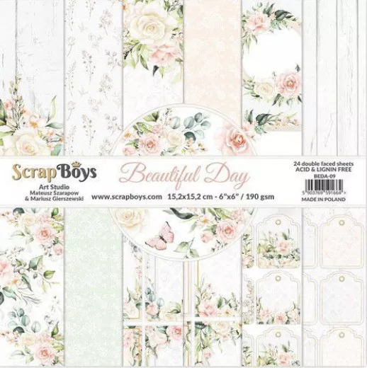 ScrapBoys Beautiful Day 6x6 Paper Pack