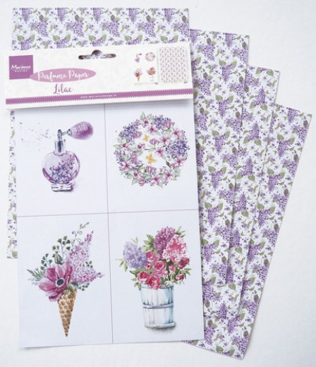 Decoration Perfumed paper lilac